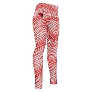 Zubaz NFL Apparel Women's XL Arizona Cardinals Zebra Print Legging NWT